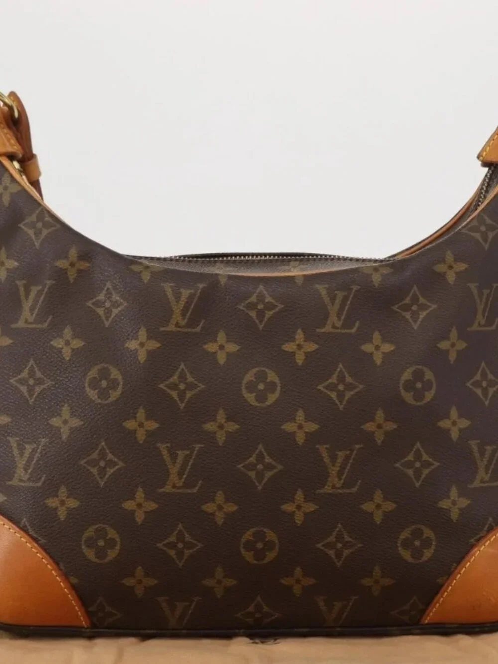 LOUIS VUITTON Monogram Boulogne 30 Shoulder Bag M51265 LV Auth 155667V